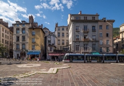 Viennaslide-05276215 Grenoble, Tramway, Notre Dame - Musee