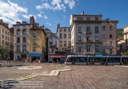 Viennaslide-05276215 Grenoble, Tramway, Notre Dame - Musee