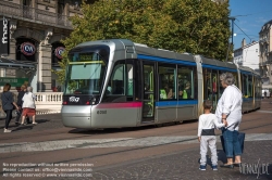 Viennaslide-05276221 Grenoble, Tramway, Rue Felix Poulat