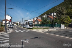 Viennaslide-05276503 Grenoble, Tramway, Sain-Egreve Neron