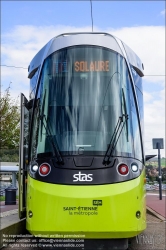 Viennaslide-05277936 Frankreich, St-Etienne, Straßenbahn T1 Hopital Nord // France, St-Etienne, Tramway, Streetcar T1 Hopital Nord