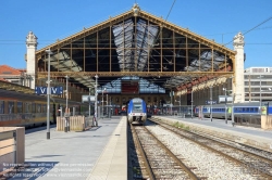 Viennaslide-05281188 Marseille, Bahnhof St Charles, Gare St Charles - Marseille, St Charles Train Station, Gare St Charles