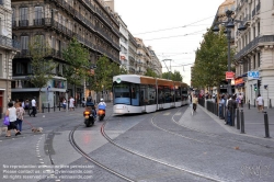 Viennaslide-05281952 Tramway Marseille, Canebiere Garibaldi