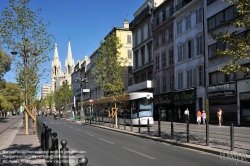 Viennaslide-05281956 Tramway Marseille, Canebiere Garibaldi