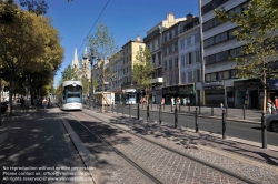 Viennaslide-05281957 Tramway Marseille, Canebiere Garibaldi