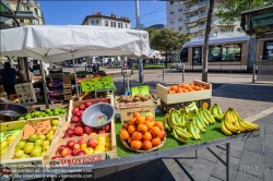 Viennaslide-05284031 Nizza, Markt am alten Südbahnhof // Nice, Market around the old South Train Station