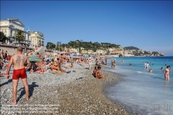 Viennaslide-05284305 Nizza, Strand // Nice, Beach