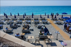 Viennaslide-05284311 Nizza, Strandcafe // Nice, Beach Cafe