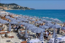 Viennaslide-05284318 Nizza, Strandcafe // Nice, Beach Cafe