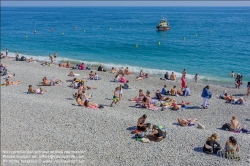 Viennaslide-05284322 Nizza, Strand // Nice, Beach