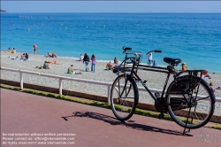 Viennaslide-05284332 Nizza, Strand // Nice, Beach