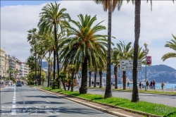 Viennaslide-05284356 Nizza, Promenade des Anglais // Nice, Promenade des Anglais
