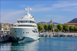 Viennaslide-05284407 Nizza, Hafen, Superyacht Mimtee // Nice, Harbour, Super Yacht Mimtee