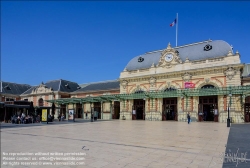 Viennaslide-05285009 Nizza, Bahnhof Gare de Thiers // Nice, Train Station Gare de Thiers