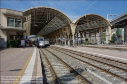 Viennaslide-05285023 Nizza, Bahnhof Gare de Thiers // Nice, Train Station Gare de Thiers