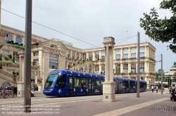 Viennaslide-05291002 Montpellier, Tramway Linie 1, Antigone