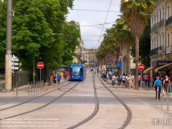 Viennaslide-05291033 France, Montpellier, modern Tramway