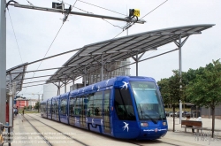 Viennaslide-05291038 Montpellier, Tramway Linie 1, Occitanie