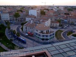 Viennaslide-05291042 Tramway Montpellier, Linie 1, Corum