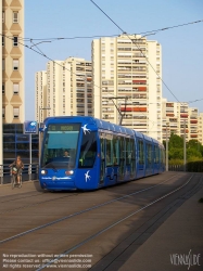 Viennaslide-05291043 Tramway Montpellier, °1 Hotel de Ville 2013