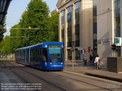 Viennaslide-05291044 Tramway Montpellier, °1 Leon Blum 2001