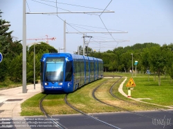 Viennaslide-05291047 Tramway Montpellier, °1 Chateau d'O 2013