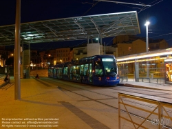Viennaslide-05291053 Tramway Montpellier, Linie 1, Corum