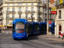 Viennaslide-05291057 Tramway Montpellier, °1 Gares 2033