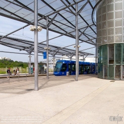 Viennaslide-05291062 Montpellier, Tramway Linie 1, Occitanie