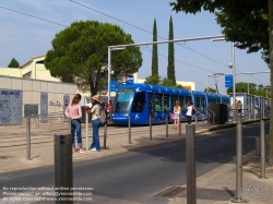 Viennaslide-05291070 Tramway Montpellier, °1 St Eloi 2006