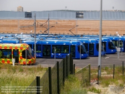 Viennaslide-05291081 Tramway Montpellier, Linie 1, Depot