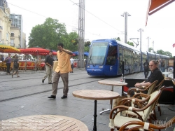 Viennaslide-05291088 Tramway Montpellier, Tramway Linie 1, Comedie