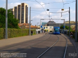 Viennaslide-05291093 Montpellier, Tramway, Linie 1, Du Guesclin