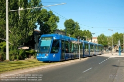 Viennaslide-05291118 Montpellier, Tramway, Linie 1, Place Albert 1er