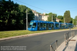 Viennaslide-05291119 Montpellier, Tramway, Linie 1, Place Albert 1er