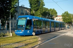 Viennaslide-05291120 Montpellier, Tramway, Linie 1, Place Albert 1er