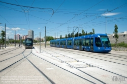 Viennaslide-05291128 Montpellier, Tramway, Linie 1, Mosson