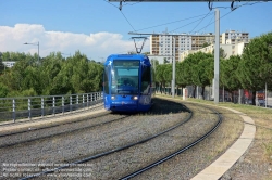 Viennaslide-05291142 Montpellier, Tramway, Linie 1, Les Hirondelles