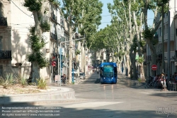 Viennaslide-05291147 Montpellier, moderne Tramway, Linie 1, Louis Blanc