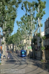 Viennaslide-05291151 Montpellier, moderne Tramway, Linie 1, Louis Blanc