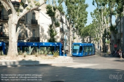 Viennaslide-05291152 Montpellier, moderne Tramway, Linie 1, Louis Blanc