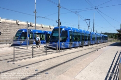 Viennaslide-05291158 Montpellier, Tramway, Linie 1, Mosson