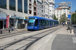 Viennaslide-05291165 Montpellier, Tramway, Linie 1, Moulares