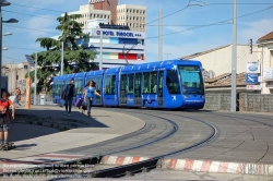 Viennaslide-05291225 Montpellier, Tramway, Linie 1, Du Guesclin