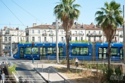 Viennaslide-05291226 Montpellier, Tramway, Linie 1, Du Guesclin