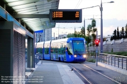 Viennaslide-05291235 Montpellier, Tramway, Linie 1, Mosson