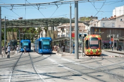 Viennaslide-05291246 Tramway Montpellier, Linie 1, Corum