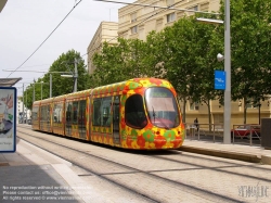 Viennaslide-05292014 Montpellier, moderne Tramway, Linie 2