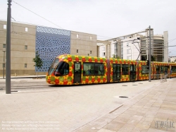 Viennaslide-05292015 Montpellier, moderne Tramway, Linie 2