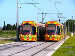 Viennaslide-05292027 Montpellier, moderne Tramway, Linie 2